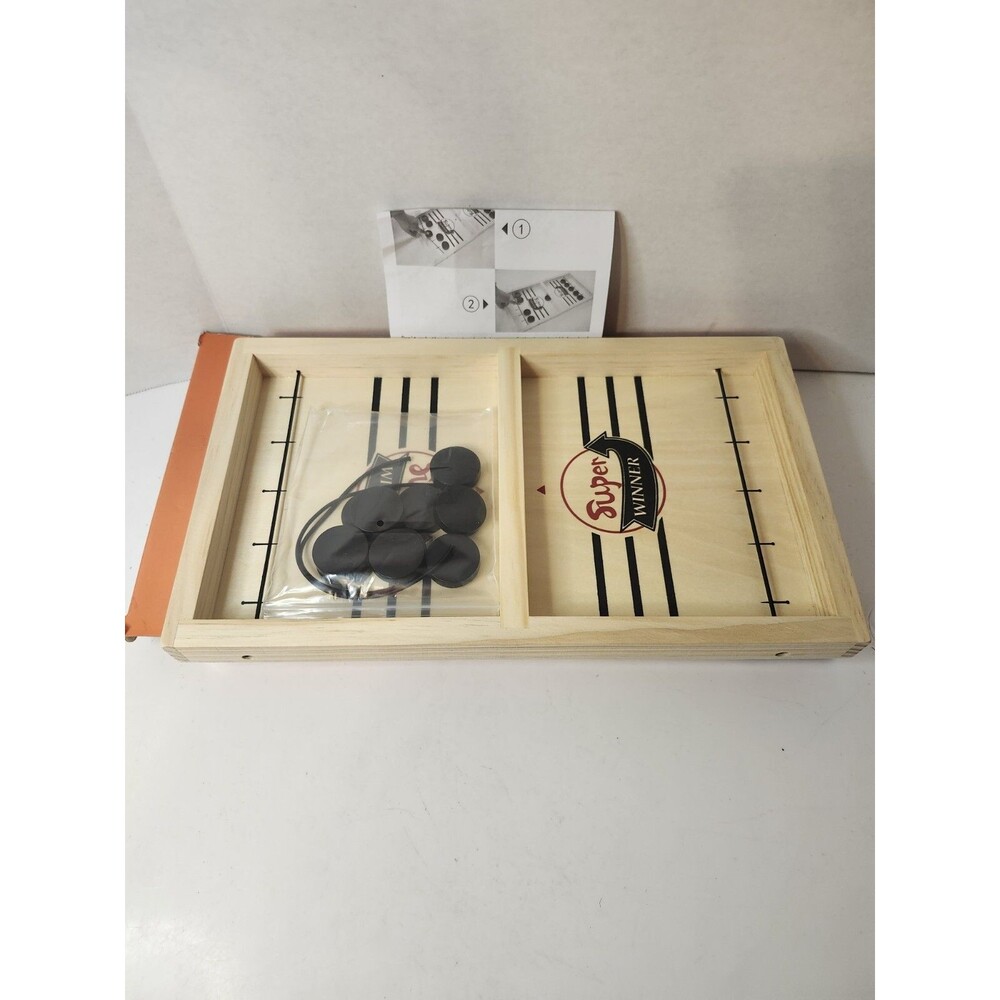 Fast Sling Puck Game | Slingshot Board Game 14.4*8.5" | Family | Fun | New